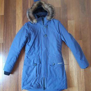 Audvik winter coat with real fur, size 6